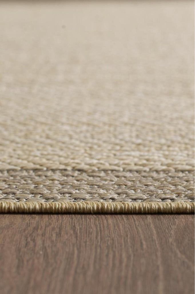 Hasır Bej Kahve Kilim Jüt Dokuma Ince Halı Sisal Salon Mutfak Oturma Odası Dış Mekan Halısı