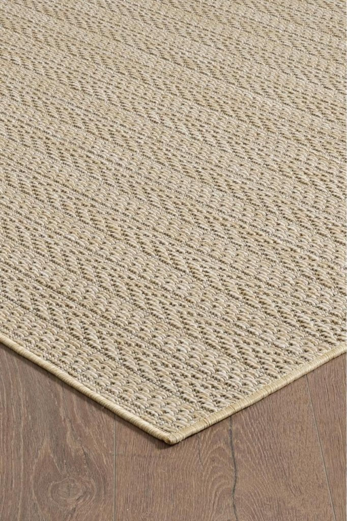 Hasır Bej Kilim Jüt Dokuma Ince Halı Sisal Salon Mutfak Oturma Odası Çocuk Odası Dış Mekan Halısı