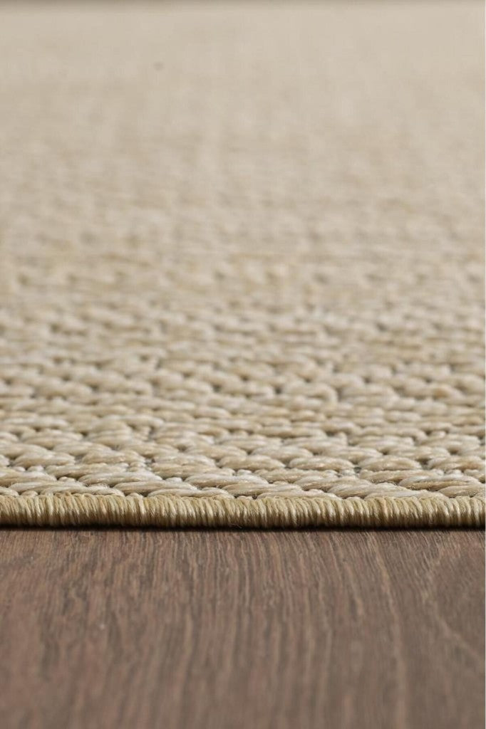 Hasır Bej Kilim Jüt Dokuma Ince Halı Sisal Salon Mutfak Oturma Odası Çocuk Odası Dış Mekan Halısı