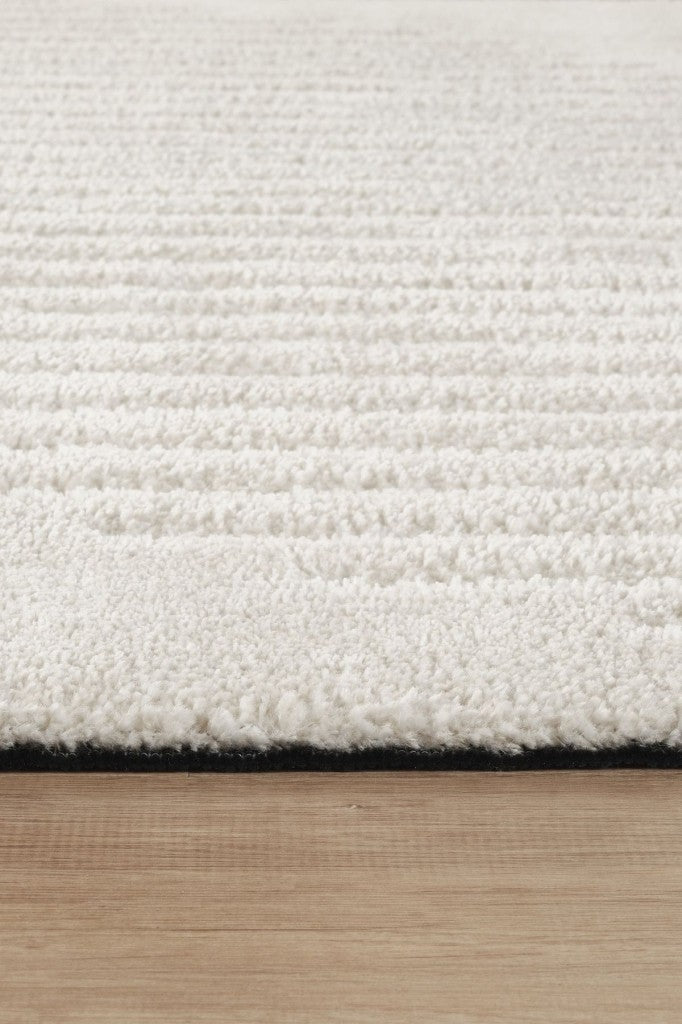 Yumuşak Peluş Post Shaggy Sisal Halı Krem Antrasit Oturma Odası Salon Mutfak Yoluk Halısı