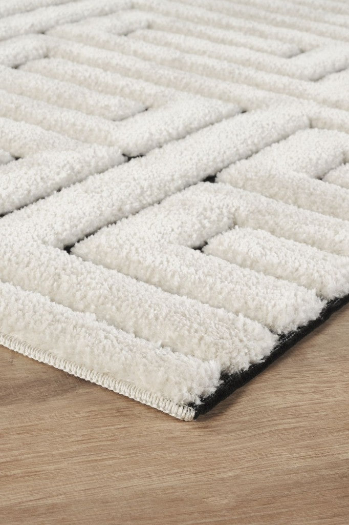 Yumuşak Peluş Post Shaggy Sisal Halı Krem Antrasit Oturma Odası Salon Mutfak Yoluk Halısı