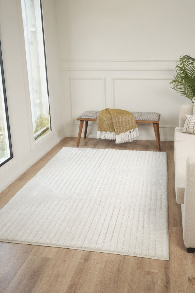 Yumuşak Peluş Post Shaggy Sisal Halısı Krem Antrasit Oturma Odası Salon Mutfak Yoluk Halı Kilim