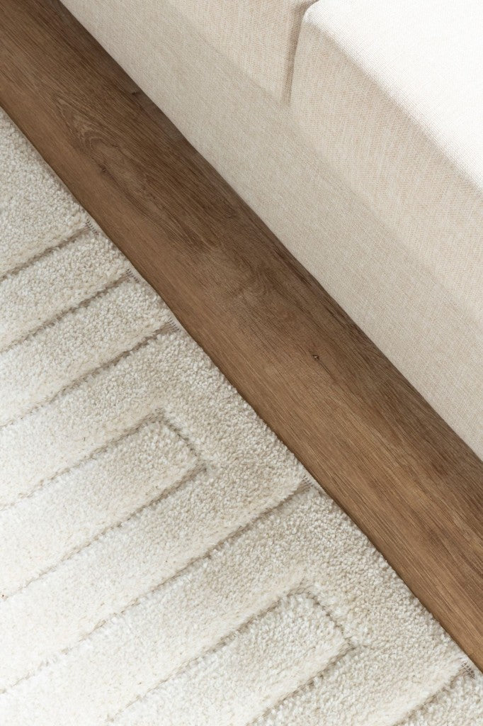 Yumuşak Peluş Post Shaggy Sisal Halısı Krem Antrasit Oturma Odası Salon Mutfak Yoluk Halı Kilim
