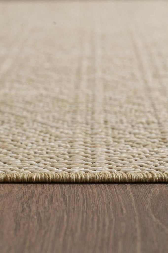 Hasır Bej Kilim Jüt Dokuma Ince Halı Sisal Salon Mutfak Oturma Odası Çocuk Odası Dış Mekan Halısı