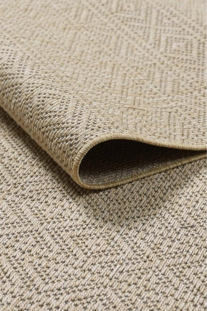 Hasır Bej Kilim Jüt Dokuma Ince Halı Sisal Salon Mutfak Oturma Odası Çocuk Odası Dış Mekan Halısı