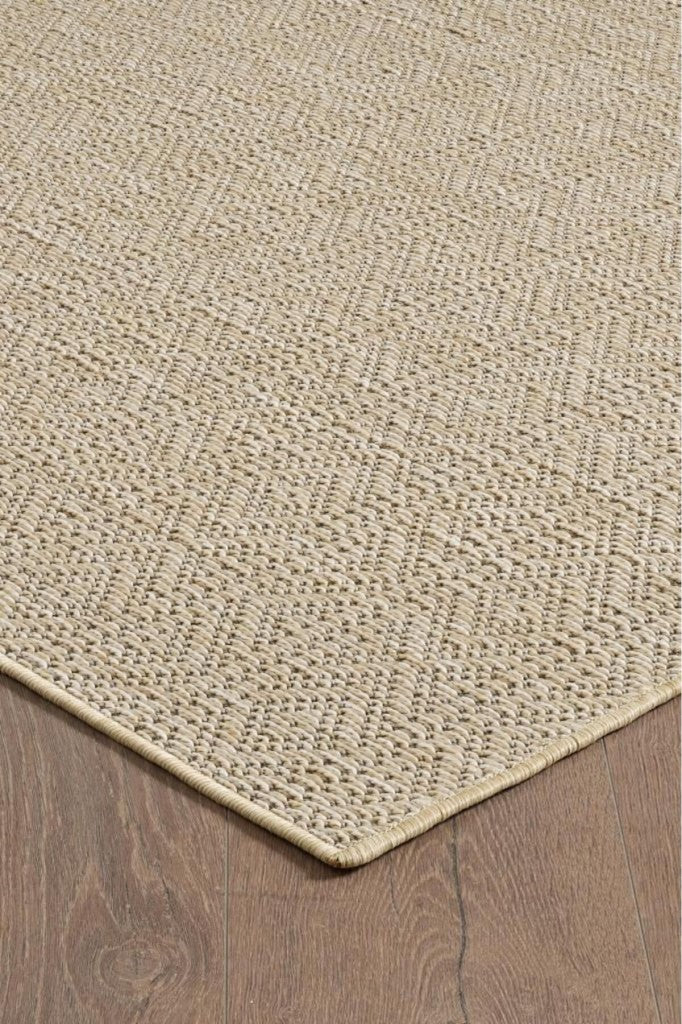 Hasır Bej Kilim Jüt Dokuma Ince Halı Sisal Salon Mutfak Oturma Odası Çocuk Odası Dış Mekan Halısı