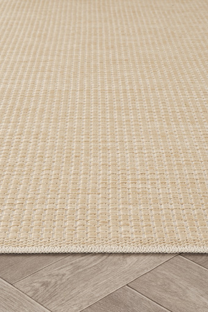 Hasır Bej Kilim Jüt Dokuma Ince Halı Sisal Salon Mutfak Oturma Odası Çocuk Odası Dış Mekan Halısı L092B