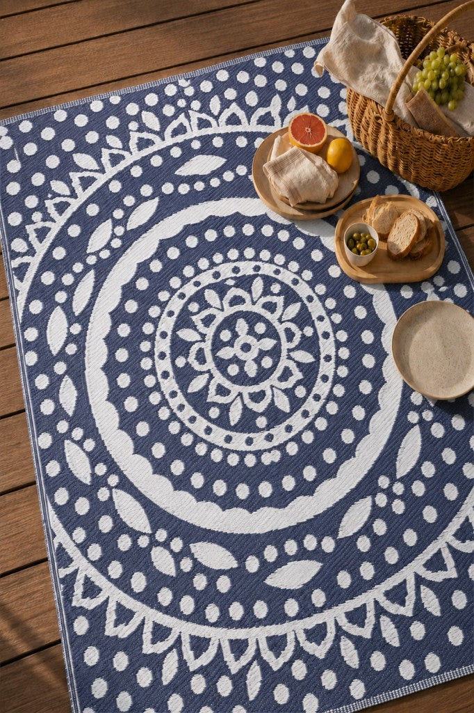 Plastik Hasır Piknik Kamp Plaj Havuz Karavan Bahçe Hasırı Mat Balkon Mutfak Halı Kilim