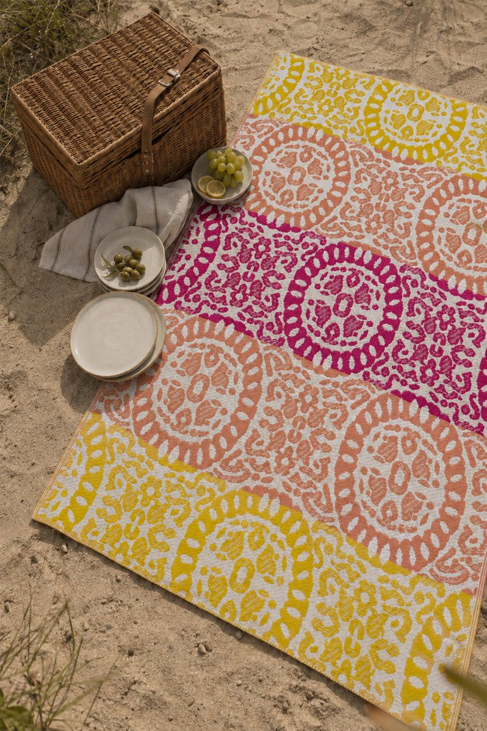 Plastik Hasır Piknik Kamp Plaj Havuz Karavan Bahçe Hasırı Mat Balkon Mutfak Halı Kilim