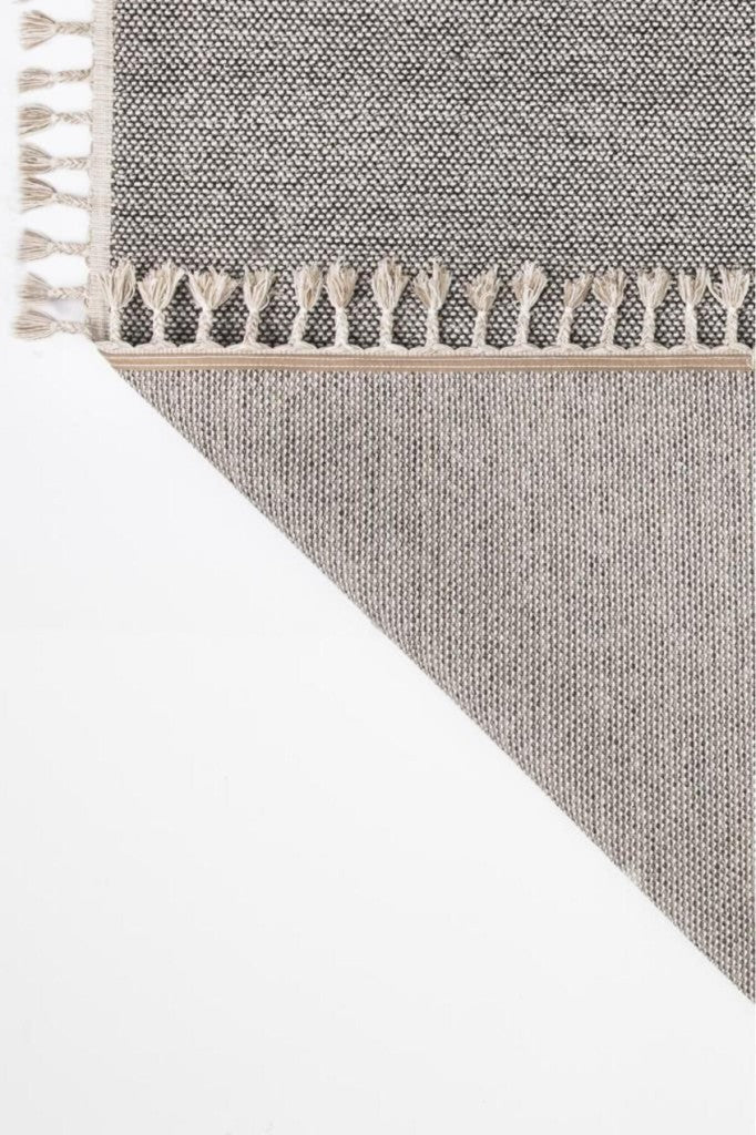 Yumuşak Bukleli Gri Oeko-Tex Sertifikalı Oturma Odası Salon Mutfak Balkon Çocuk Halısı