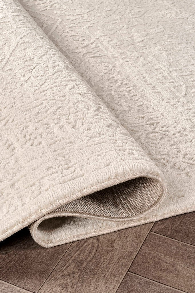 Yumuşak Modern Krem Halı Salon Mutfak Antre Yolluk Oturma Odası Çocuk Odası Halısı J458B
