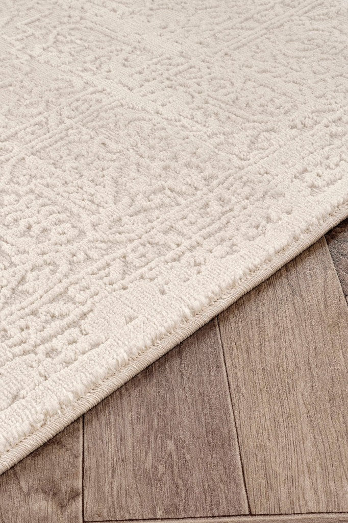Yumuşak Modern Krem Halı Salon Mutfak Antre Yolluk Oturma Odası Çocuk Odası Halısı J458B